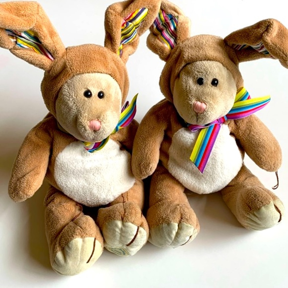STARBUCKS Easter Bunny Bearista Bear Bundle of 2
